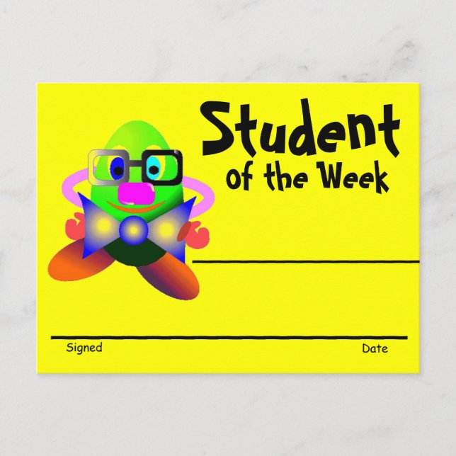 Postal Reconocimiento (Anverso)