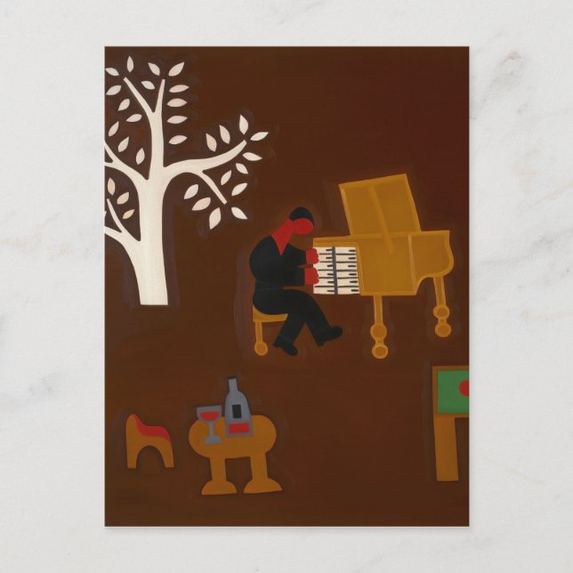 Postal Recordando esa tarde de la tarde del 2007 (Anverso)