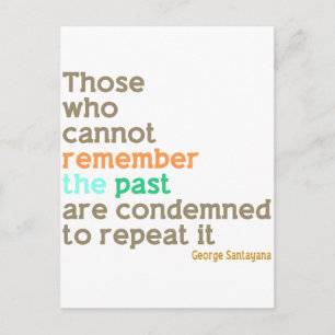 Postal Recordar el pasado