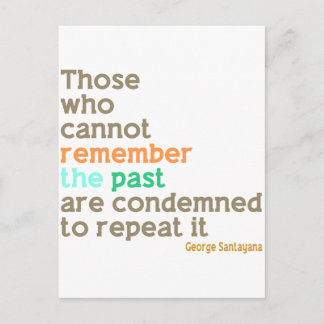 Postal Recordar el pasado