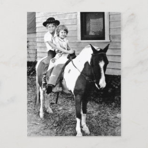 Postal Recordar fotos de paseos a caballo