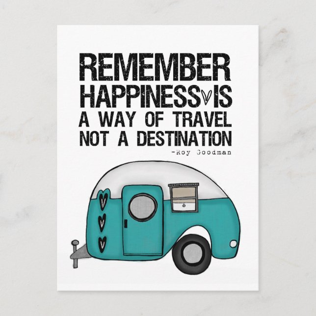 Postal recordar la felicidad (Anverso)