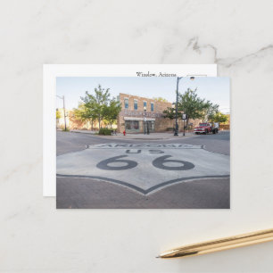 Postal Recordatorio de la ruta 66