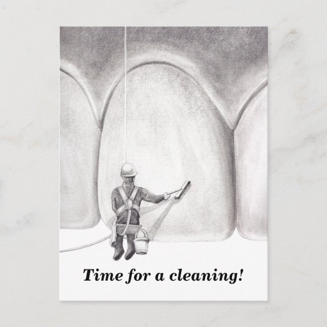 Postal Recordatorio de nombramiento del lavaparabrisas de (Anverso)