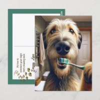 Recordatorio irlandés de Wolfhound de Oficina Vete