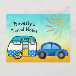 Postal Recorrido personalizado por carretera