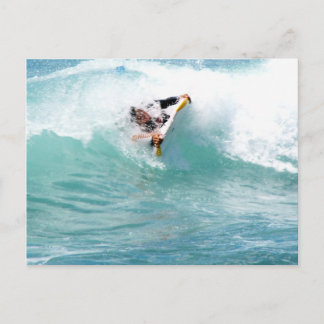 Postal Recorriendo las olas