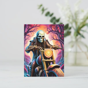 Postal Recorriendo las ramas entrelazadas