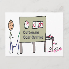 Postal Recorte de costos