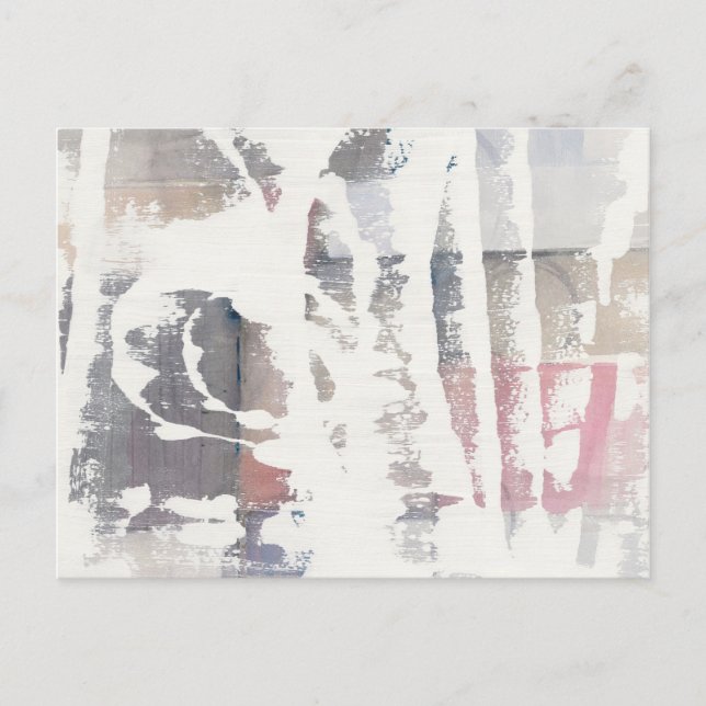 Postal Recorte de salida blanca (Anverso)