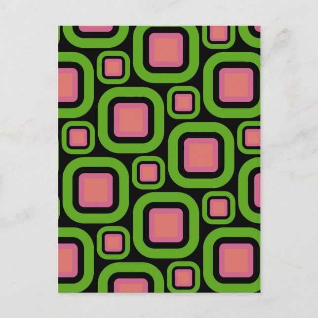 Postal Rectángulos de los juegos modernos 22 (Anverso)