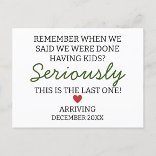 Postal Recuerda cuando dijimos que hemos terminado de ten