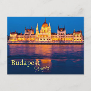 Postal Recuerdo de Budapest Hungría