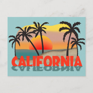 Postal Recuerdo de California