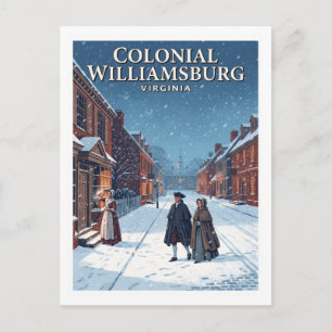 Postal Recuerdo de Colonial Williamsburg Virginia