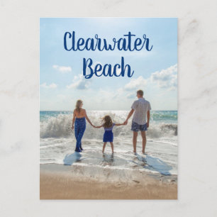 Postal Recuerdo de la playa de Clearwater Arena Surf y Fa