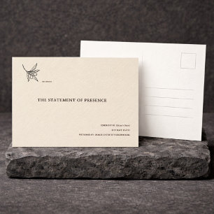 Postal Recuerdo de Padrino/Madrina Cristiana