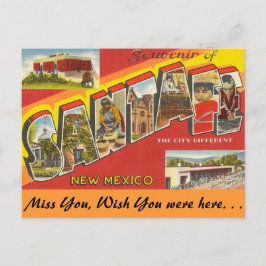 Postal Recuerdo de Santa Fe