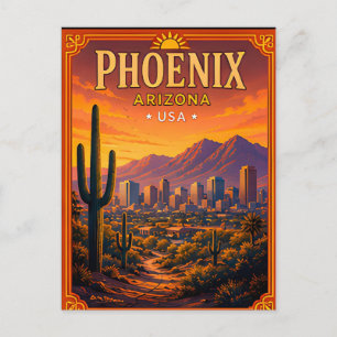 Postal 🌵 Recuerdo de vacaciones en el desierto de Phoeni