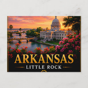 Postal 📍 Recuerdo de viaje de Arkansas Souvenir de viaje