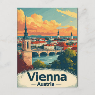 Postal Recuerdo de Viena, Austria para alguien especial