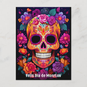 Postal 🌹 recuerdo vivo: Un homenaje Día de Muertos 🌹
