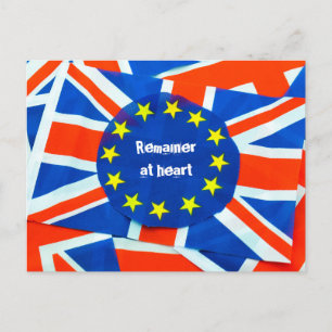 Postal Recuerdos de Brexit para un importante evento Rein