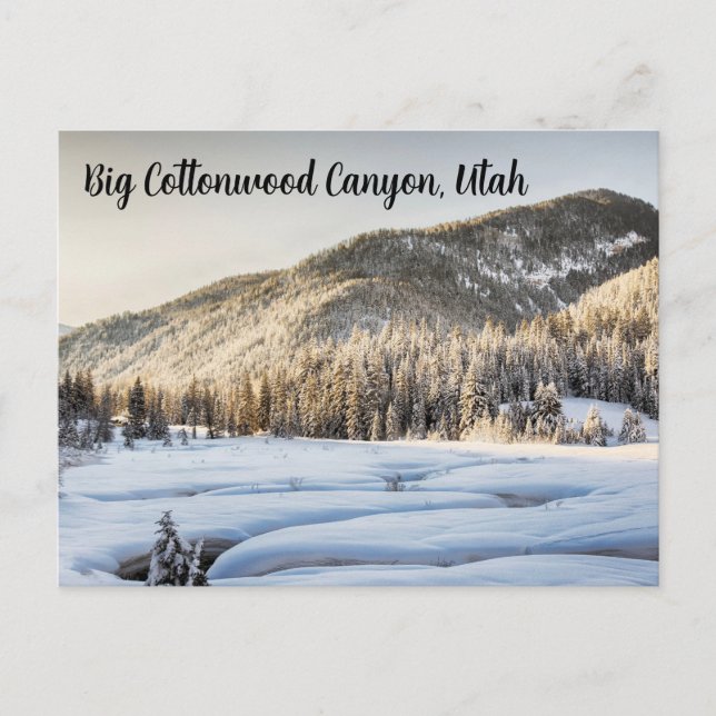 Postal Recuerdos de Cold Utah (Anverso)