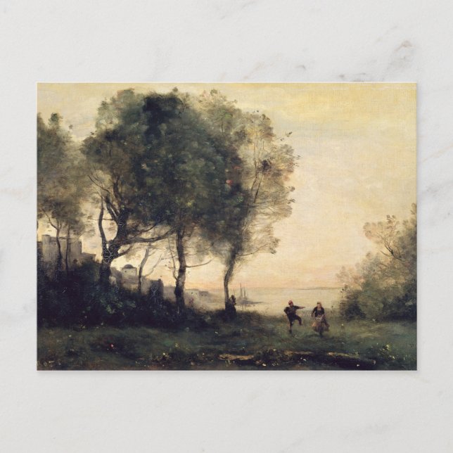 Postal Recuerdos de Italia (Anverso)