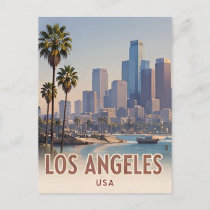 Postal ✈️ Recuerdos de Los Ángeles California 🌴