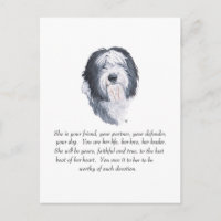 Recuerdos de Old English Sheepdog