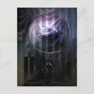 Postal Recuerdos Nunca Fade Gótico Fantasía Firmado Mini