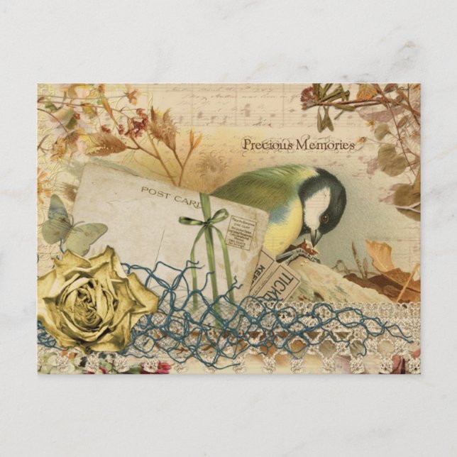 Postal Recuerdos preciosos (Anverso)