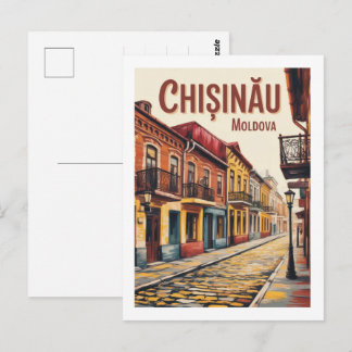 Postal Recuerdos y regalos de viaje vintage Chișinău mold
