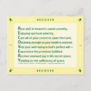 Postal Recuperación (Acróstica)