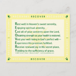 Postal Recuperación (Acróstica)