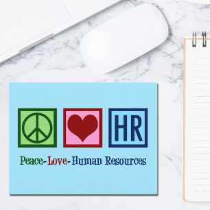 Postal Recursos humanos de Peace Love