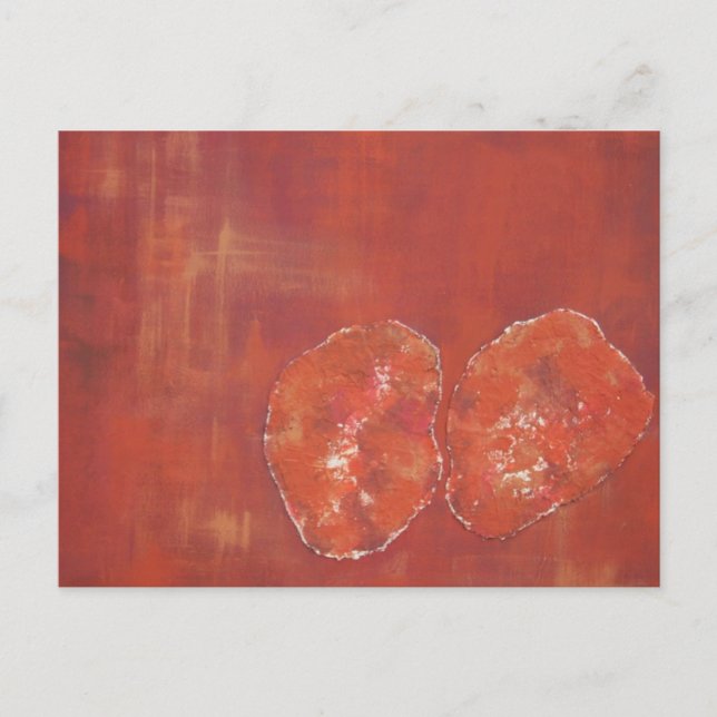 Postal Red Ameoba (Anverso)