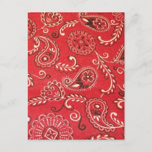 Postal Red Bandana (Anverso)