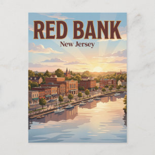 Postal Red Bank, Nueva Jersey Nueva Jersey