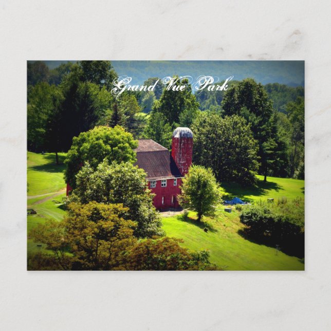 Postal Red Barn (Anverso)