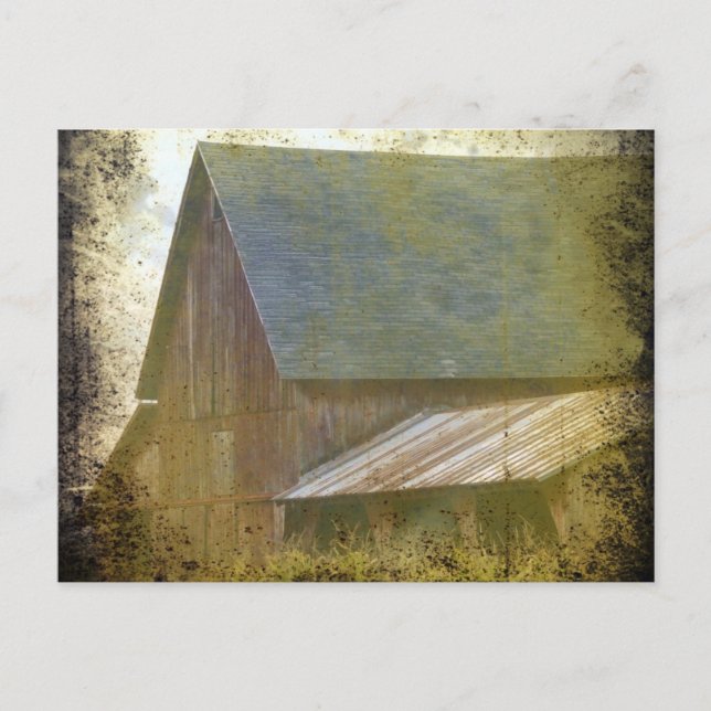 Postal Red Barn (Anverso)