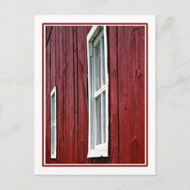 Postal Red Barn (Anverso)