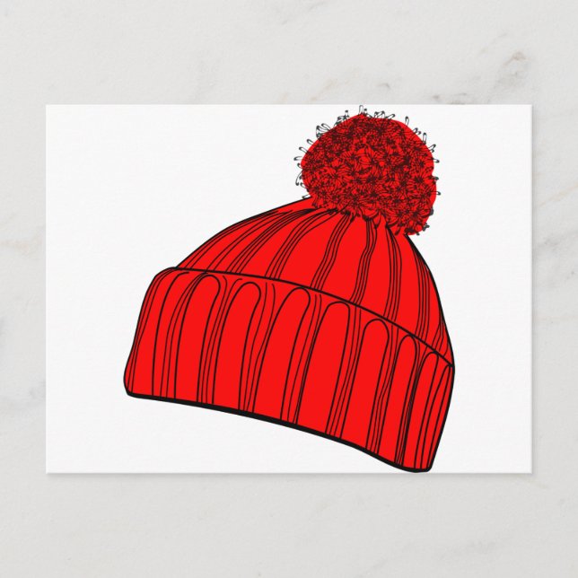 Postal Red Beanie (Anverso)