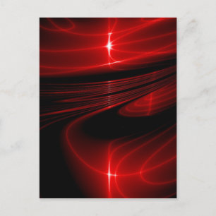 Postal Red Black Swirl