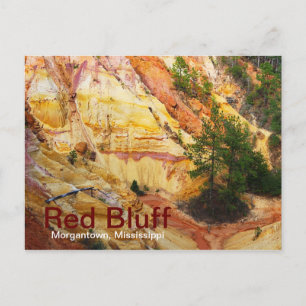 Postal Red Bluff en la autopista 587