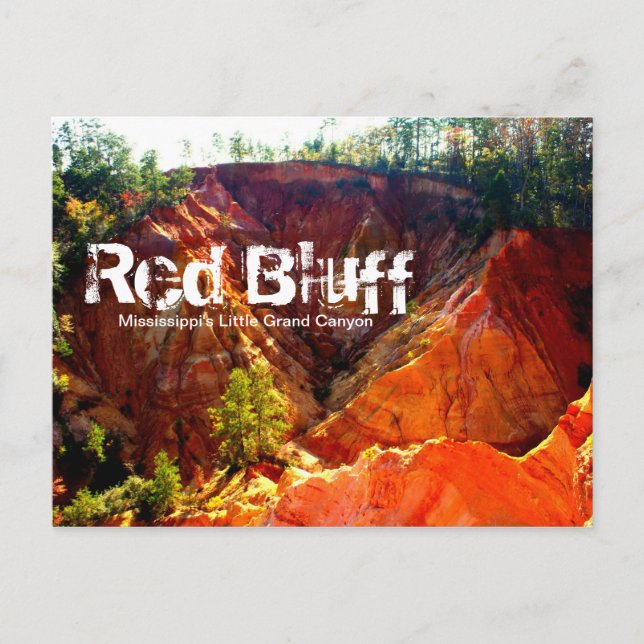 Postal Red Bluff - Morgantown, MS (Anverso)