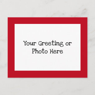 Postal Red Border