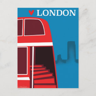 Postal Red Bus de Londres