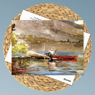 Postal Red Canoshing Winslow Homero